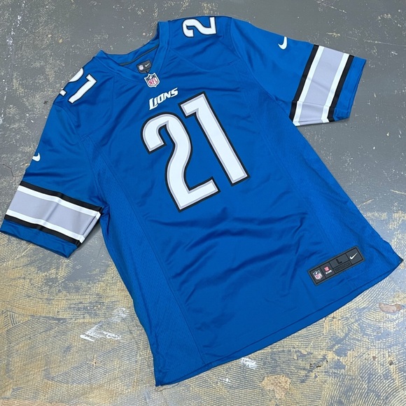Nike Other - Nike Reggie Bush Detroit Lions Jersey 472794-484 L